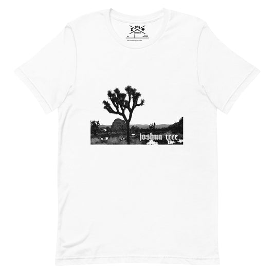 Joshua Tree T-Shirt (Black on White) - The 124 Society